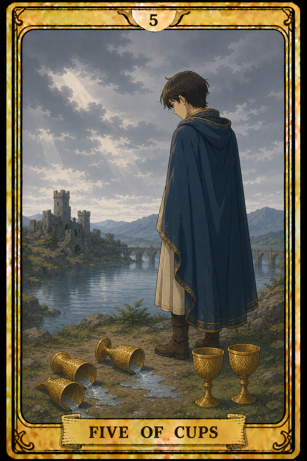 Five of Cups