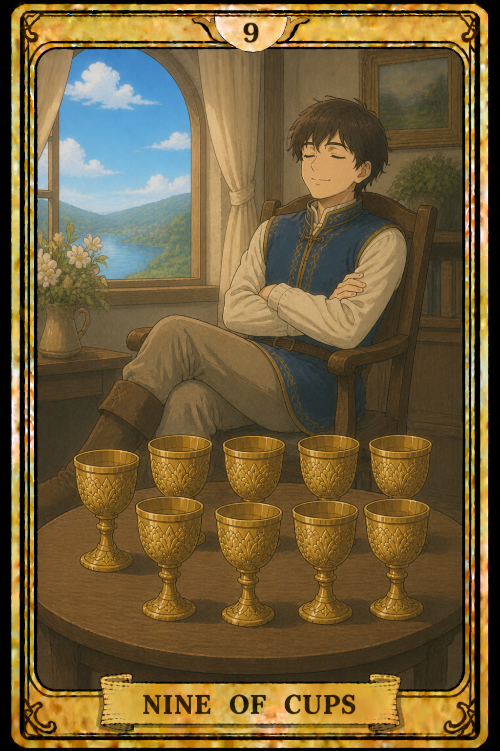 Nine of Cups