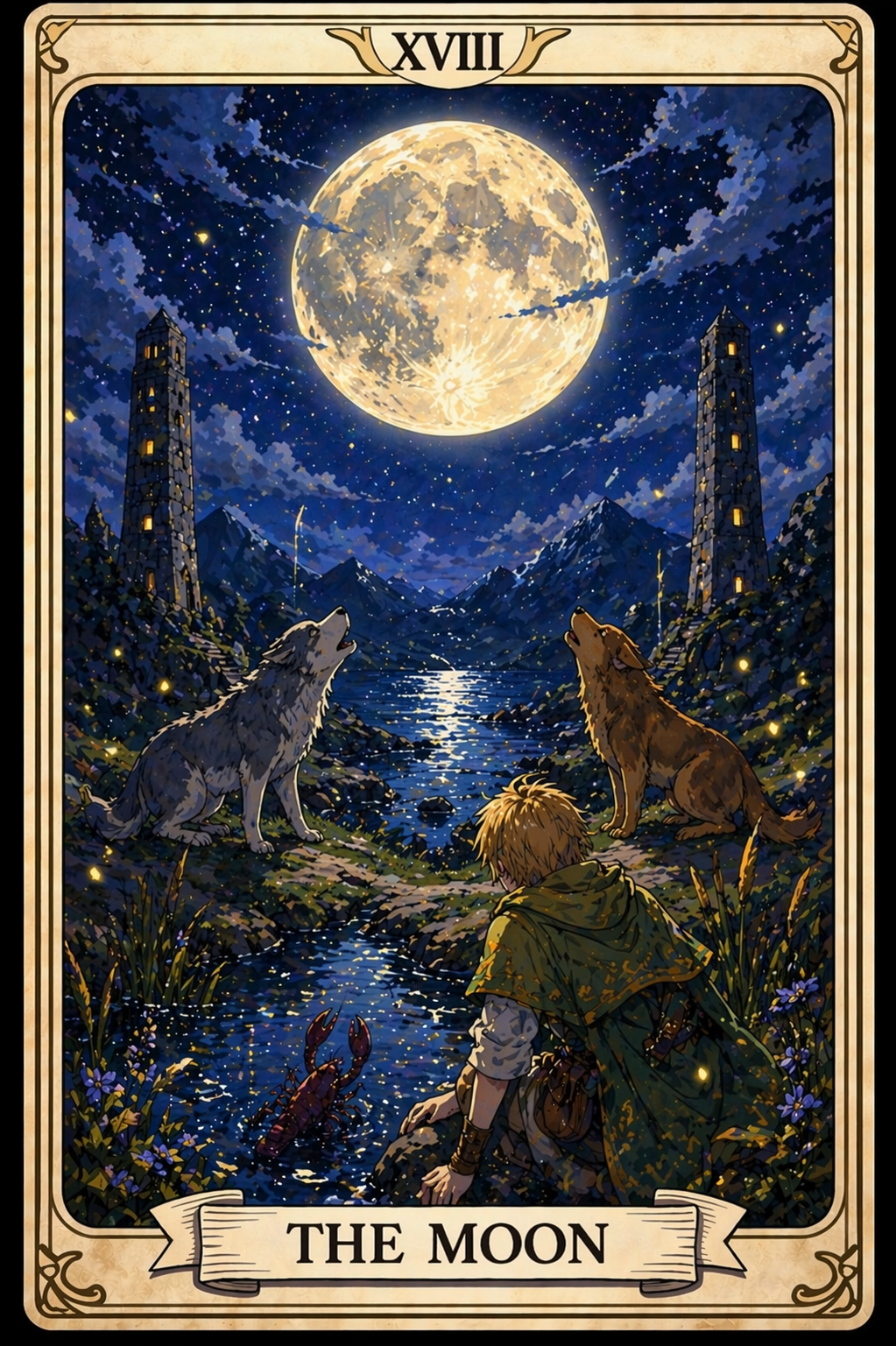 the moon
