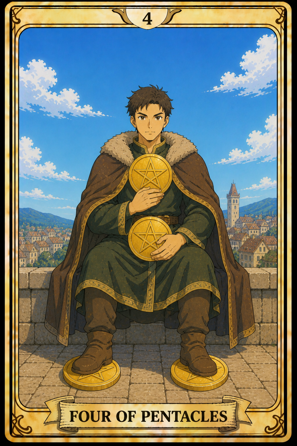 Four of Pentacles