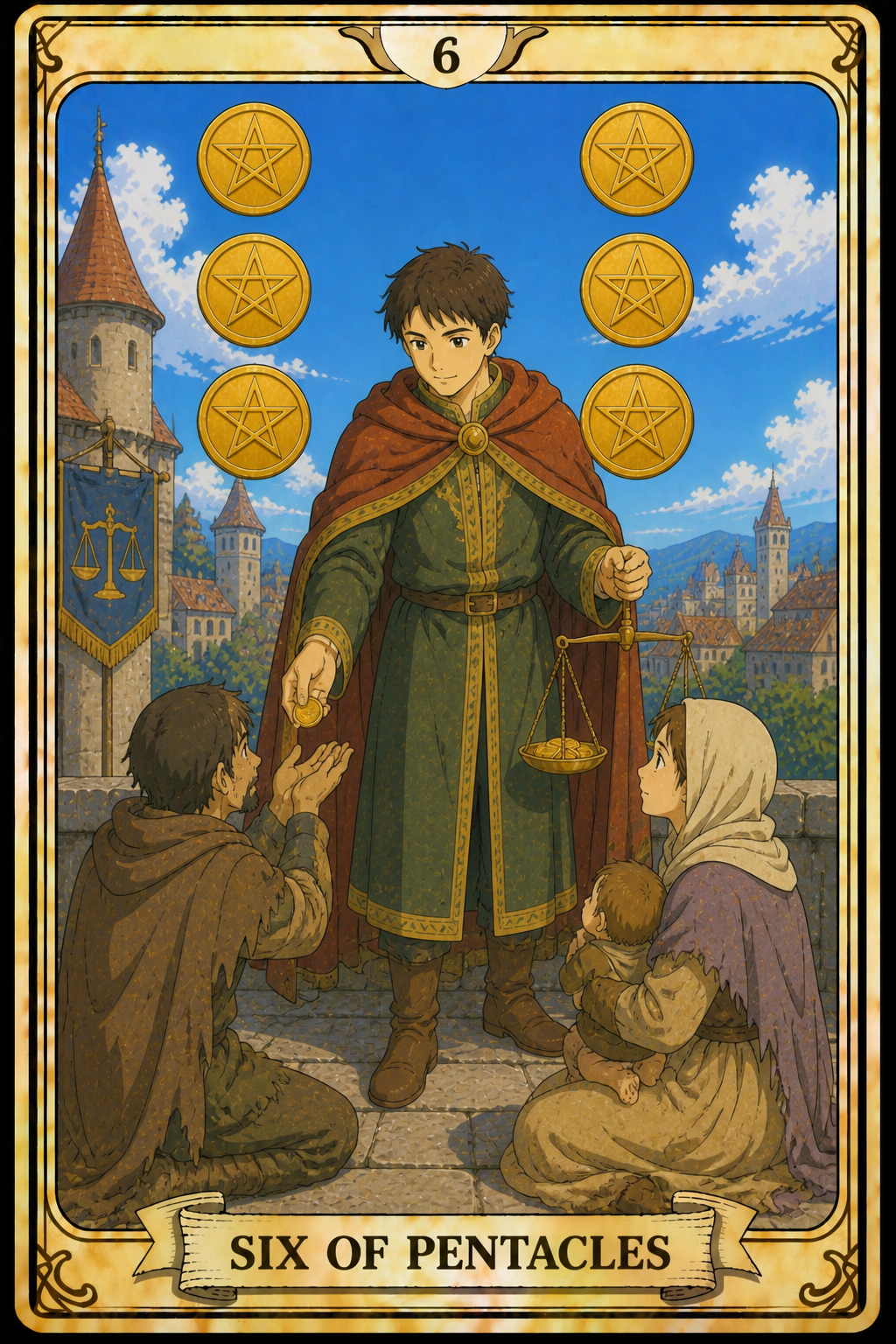 Six of Pentacles