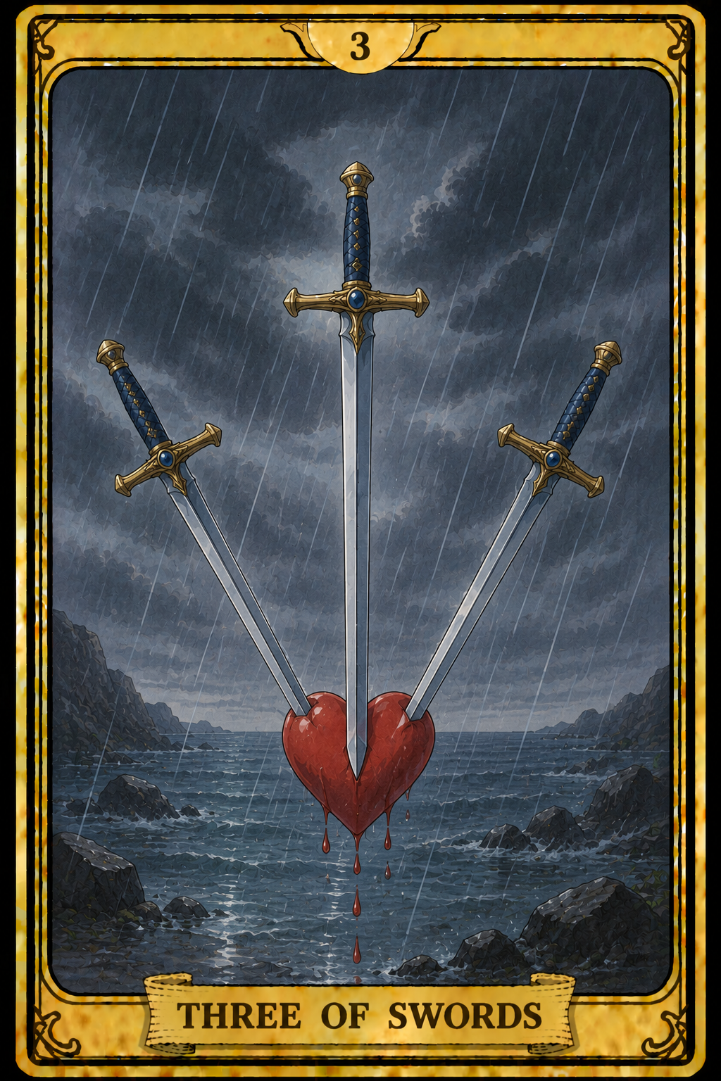 Three of Swords