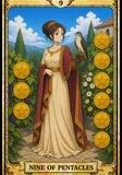 Nine of Pentacles