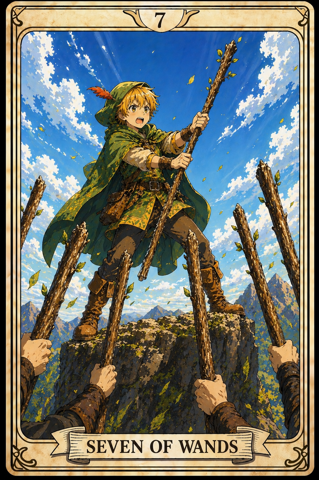 Seven of Wands